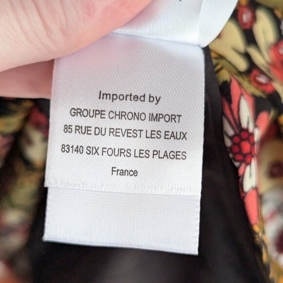 Molly Bracken - 70s Floral Patterned, peter-pan collared, short sleeved dress-M - Picture 11 of 11